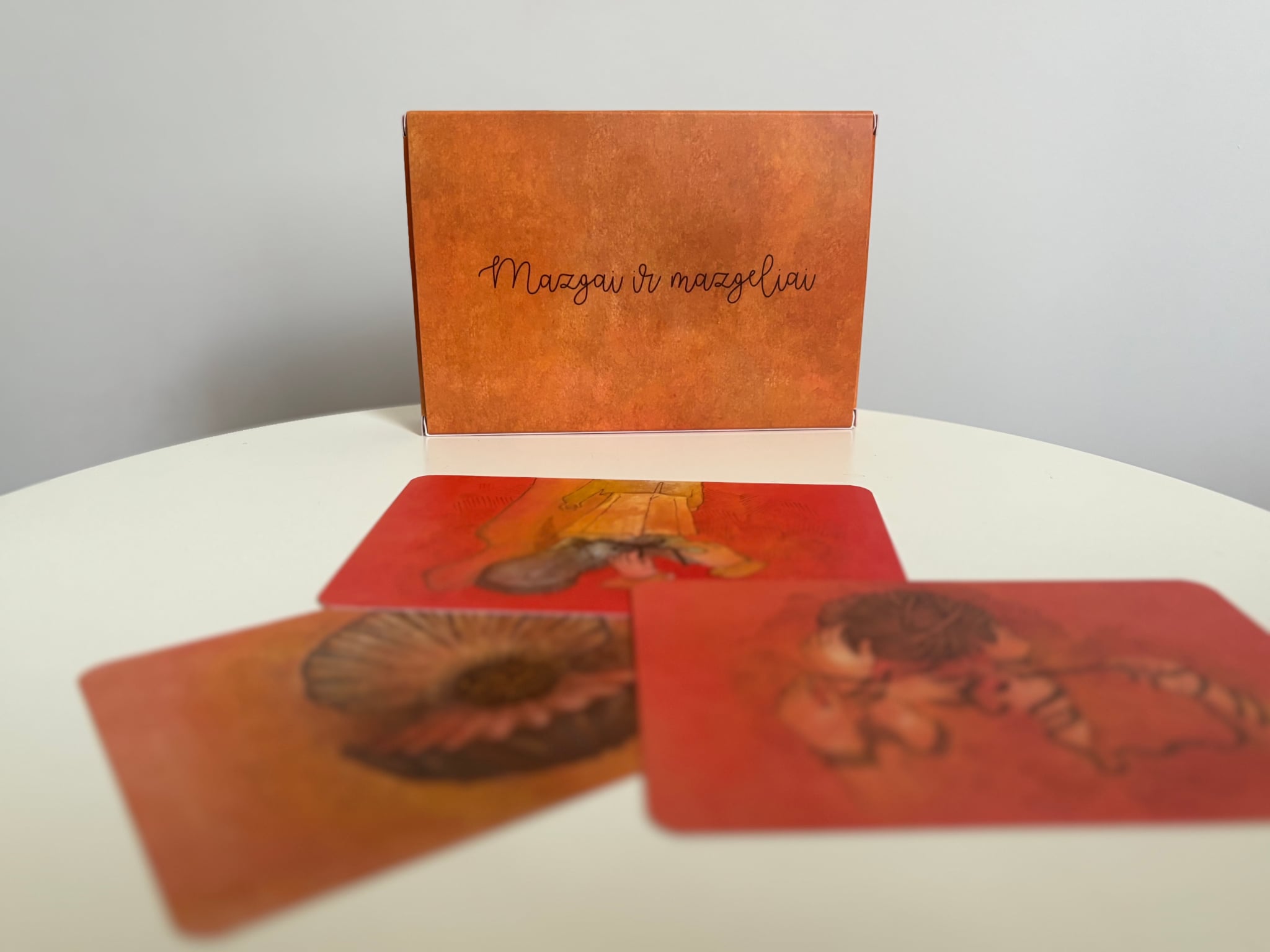 Metaforinės asociatyvinės kortelės "Mazgai ir mazgeliai"